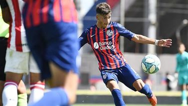 RESERVA. Iván Leguizamón jugó ante Estudiantes de La Plata..