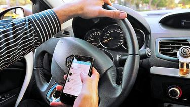 Los controles son realizados por policías motorizados. .