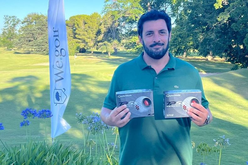 PRIMER GANADOR. Luciano Rubin se llev&oacute; la etapa Martindale del Tour Mid Amateur y Pre Senior.