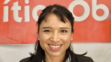 CANDIDATA. Agustina Llanes (28), al tope de la lista de Política Obrera.