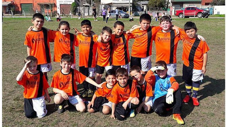 MANZANARES. Uno de los participantes de la Liga de 11..