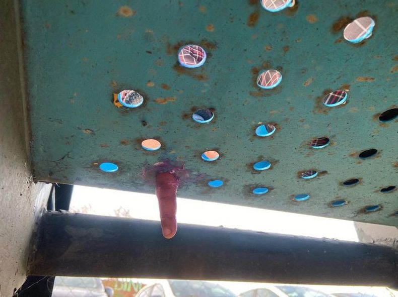 Tras el incidente, el nene resultó ileso.