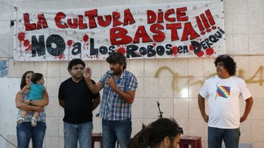 PREOCUPACIÓN. Unos 60 vecinos participaron de la convocatoria para mostrar la situación de la inseguridad..