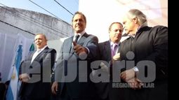 Zúccaro acompañó a Scioli..