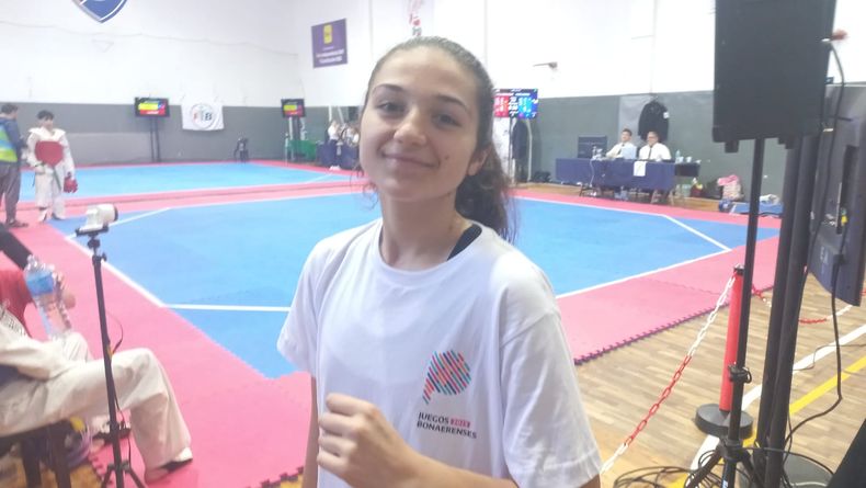 BICAMPEONA. Francesca Medina volvió a coronarse en Mar del Plata. &nbsp;