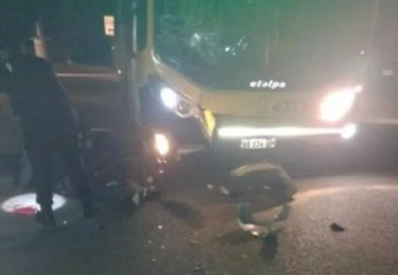 ESCENA. El accidente se produjo en la intersección de las Rutas 8 y 26.