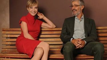 Inés Estévez y Germán Palacios, este sábado en el Teatro Gran Pilar. Inés Estévez y Germán Palacios, este sábado en el Teatro Gran Pilar.