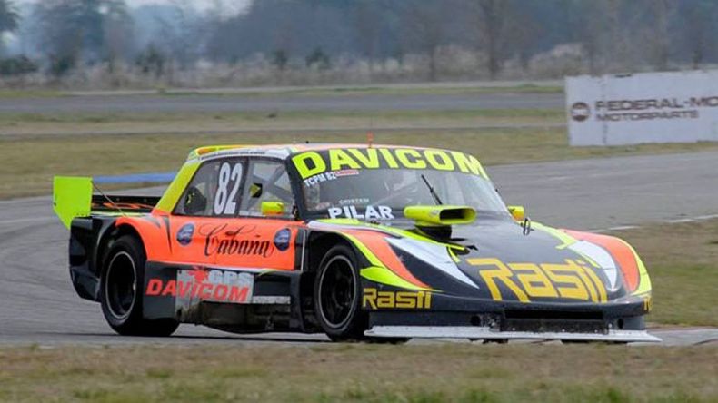 METIDO. El Ford de Deharbe quedó a 4 décimas de la punta..