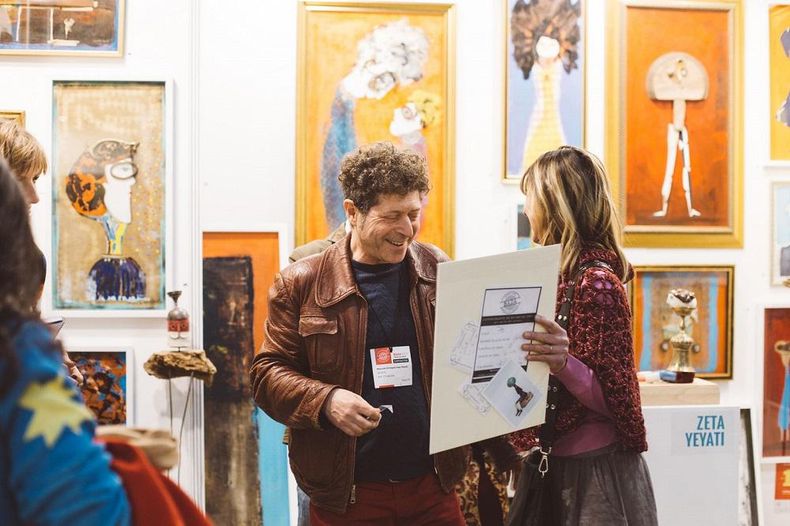 BADA estimula el contacto entre el artista y su público.