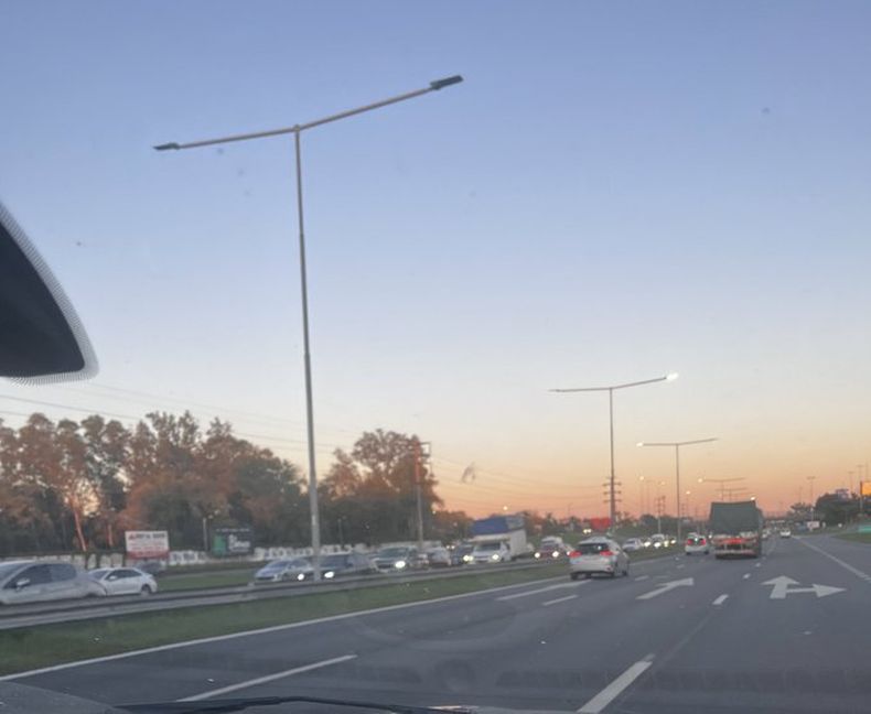 Los accidentes complicaron el tránsito en Panamericana en ambos sentidos esta mañana. Foto ilustrativa.&nbsp;