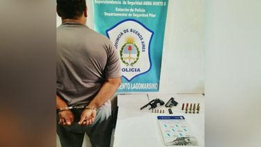 El detenido es un comerciante de 37 años oriundo de Lagomarsino.&nbsp;