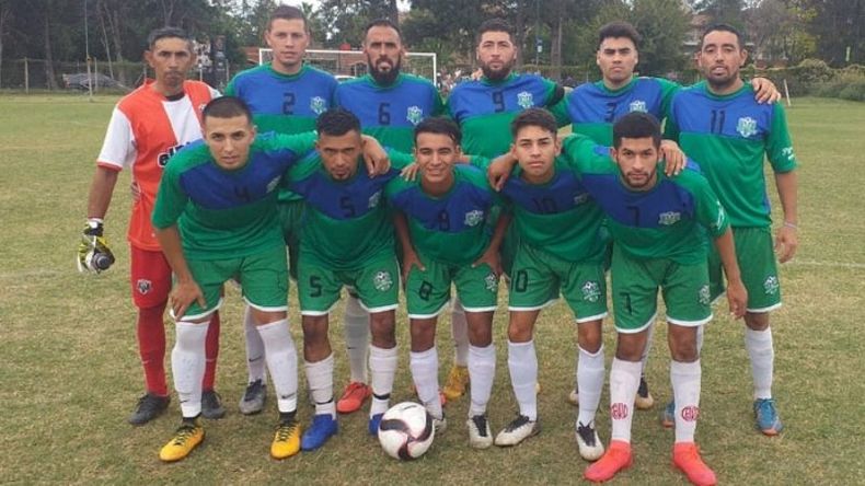 ESPERA. El equipo de Los Tilos que empató 2-2 con Monterrey..