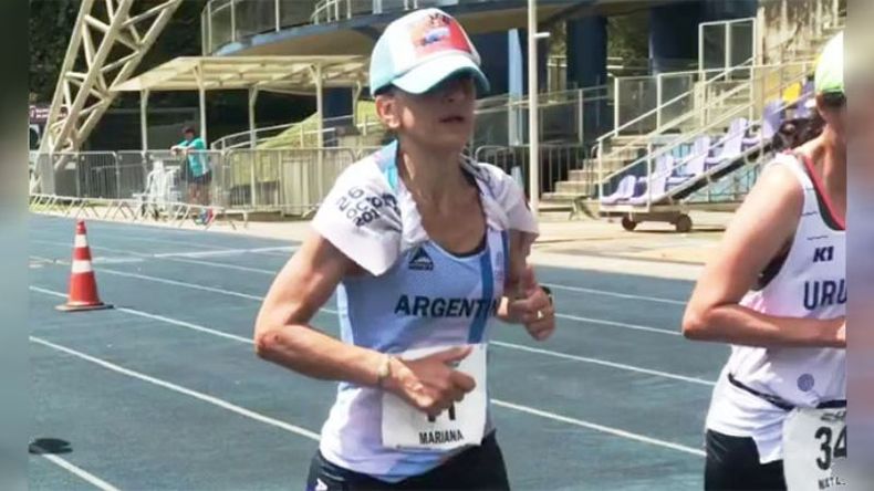 A CORRER. Allende disputando el Continental de Brasil..