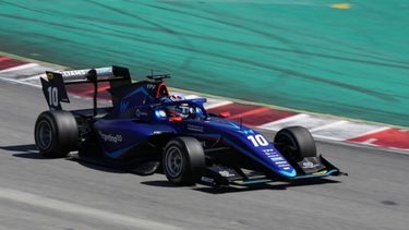 PREPARACIÓN. Franco probó los neumáticos en España de cara a la carrera de Imola.