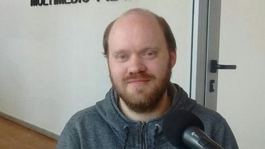 Nacho, músico fundador de Skatológicos, pasó por FM Plaza 92.1..