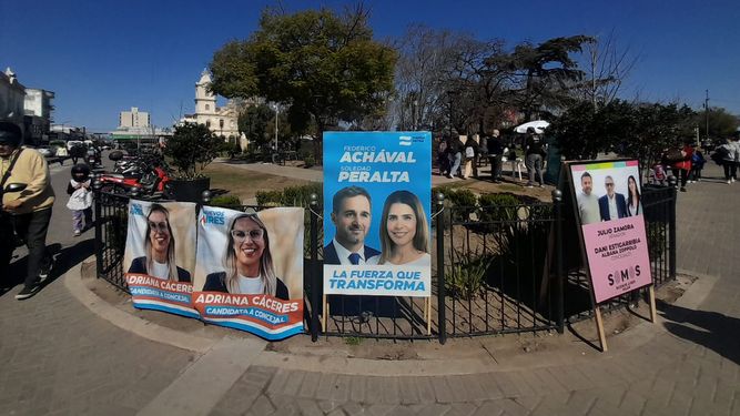Postales de campaña en Pilar