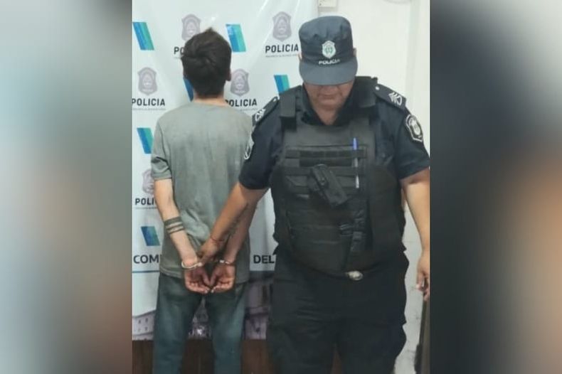 El mechero detenido es oriundo de Maquinista Savio y fue sorprendido en un supermercado chino de Del Viso.&nbsp;