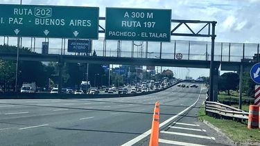 Corte total en Panamericana y 197.