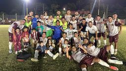 PUNTEROS. Los jugadores de Monterrey festejan el triunfo en Derqui el sábado por la noche. PUNTEROS. Los jugadores de Monterrey festejan el triunfo en Derqui el sábado por la noche.