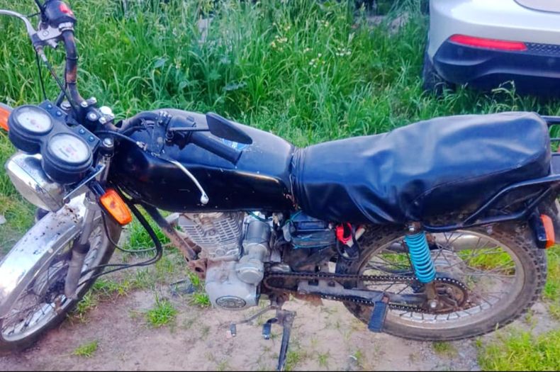 La moto había sido robada en 2021 en Escobar.&nbsp;