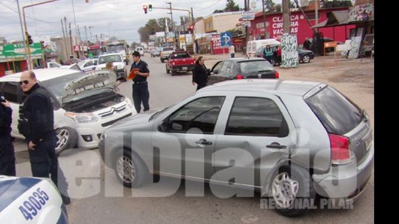 Los autos involucrados..
