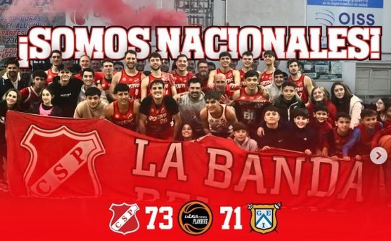Sportivo Pilar celebró en redes su pase a los playoffs federales.