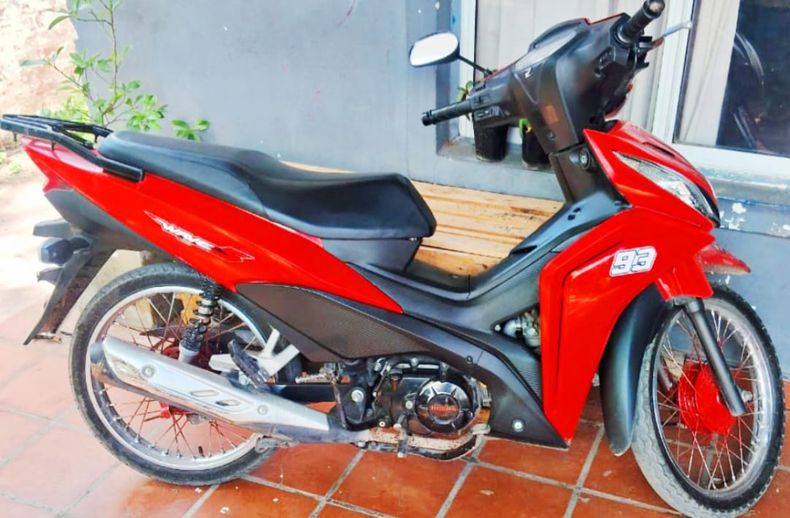 La moto había sido robada en febrero en la Ciudad de Buenos Aires.&nbsp;