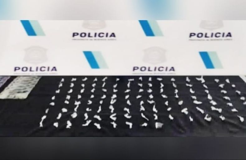 En el allanamiento realizado en la casa de la acusada se secuestraron 114 dosis de cocaína.&nbsp;