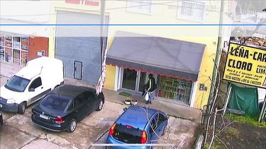 Así robaron en un negocio de La Lonja