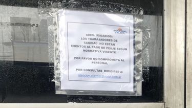 Finalmente, personal de salud y seguridad no pagará peaje
