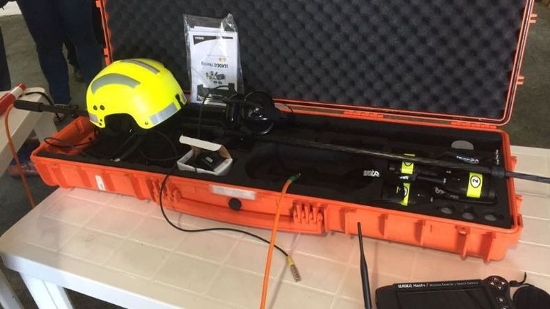 TECNOLOGÍA. Parte del equipo que será utilizado por Defensa Civil..