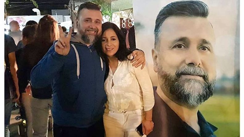 FOTO. Pitronaci por dos, en plena campaña..