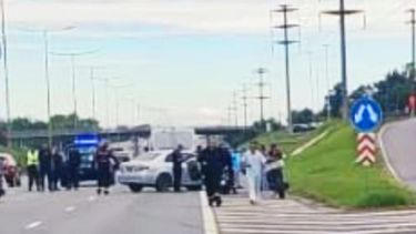 El accidente se produjo en Panamericana y Champagnat, Pilar.