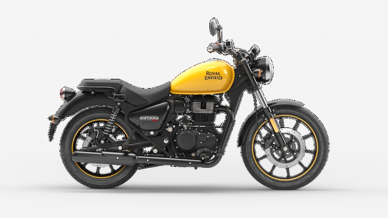 Uno de los modelos de la nueva Meteor 350. .
