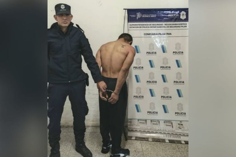 El detenido vive en Manuel Alberti.