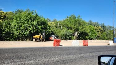 MEDIO AMBIENTE. El Municipio avanza en el movimiento de suelo para la obra. .