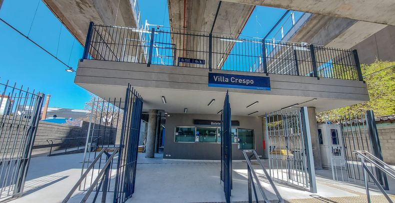 Algunas fotos de la estación Villa Crespo que tomé el día de hoy. Fernando Dewey.