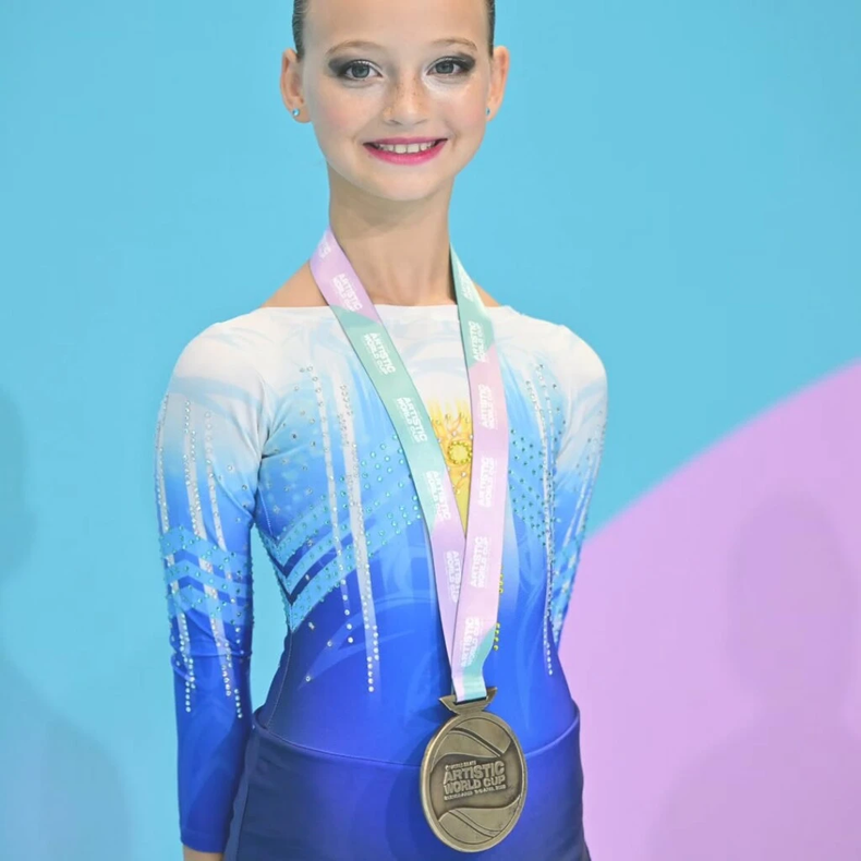 María Pía Camuglia Yost en la Artistic World Cup 2026. (Instagram)..jpg 1.