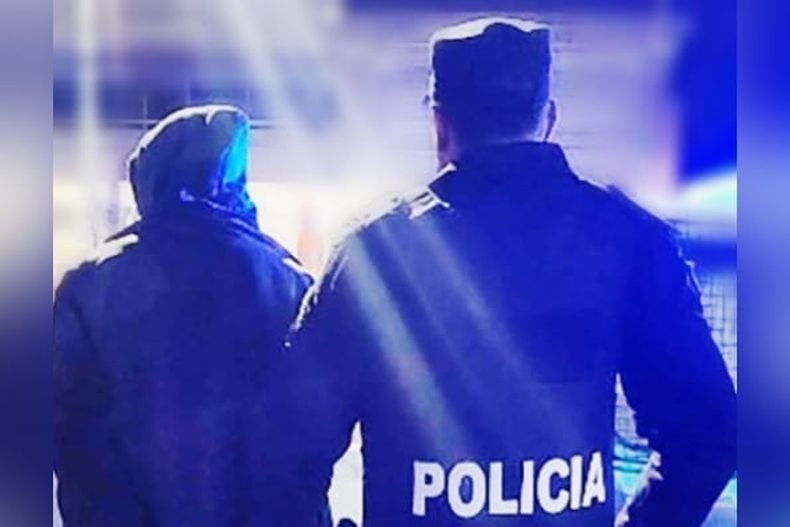 El detenido fue sorprendido robando in fraganti en el centro de Pilar.&nbsp;