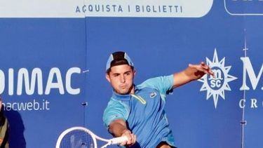 Rodríguez Taverna estuvo a la altura del choque ante Delbonis.