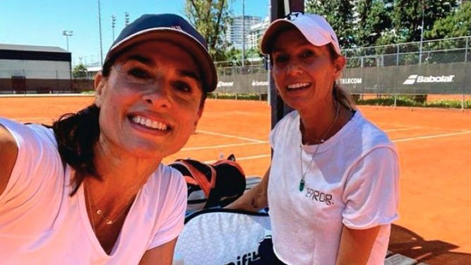 Gabriela Sabatini vuelve al tenis a 26 años de su retiro