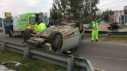 Accidente en Panamericana: un herido