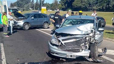 Tres accidentes y una vaca complicaron Panamericana