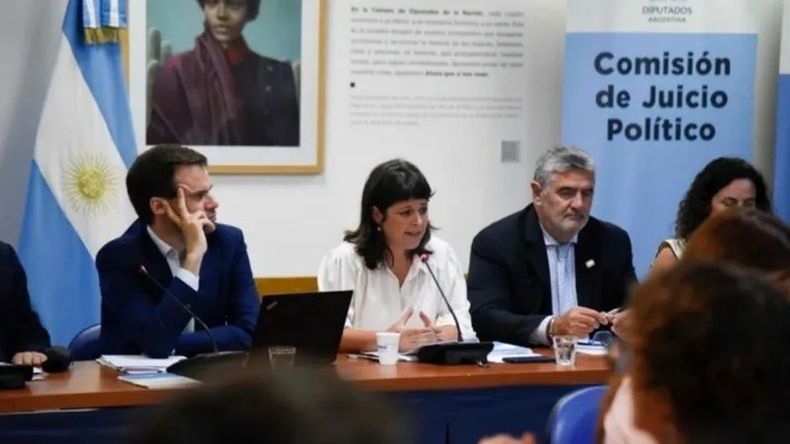 La Comisión de Juicio Político retomó las audiencias este miércoles. .