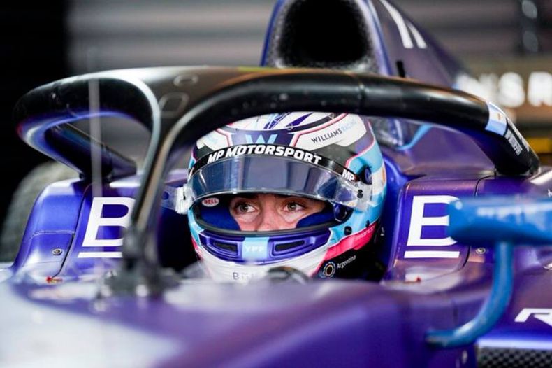 PRUEBAS. Colapinto ya se concentra en los testeos de F2.