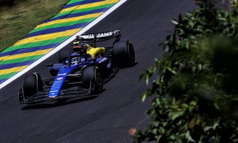 Franco Colapinto cumplió en la primera carrera de Interlagos.