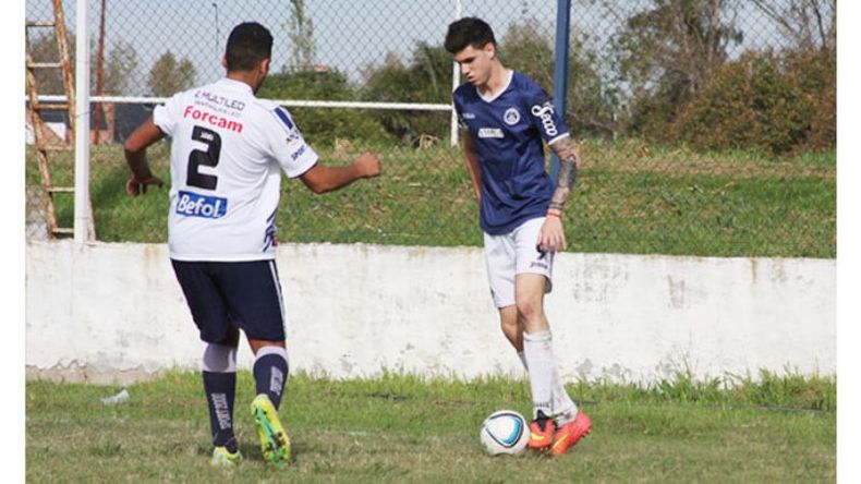 DELANTERO. “Puedo jugar de 9, pero mi puesto es enganche”, se describió Palpacelli..