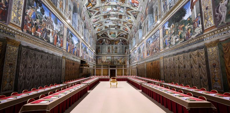 La Capilla Sixtina albergará el Cónclave. (REUTERS)..jpg