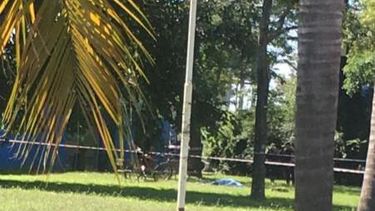 PLAZA. El hecho ocurrió en Isla Belgrano al 400 de Fátima.&nbsp;