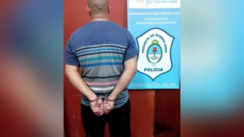 VIOLENTO. Tiene 41 años y atacó a su ex pareja con un machete. .